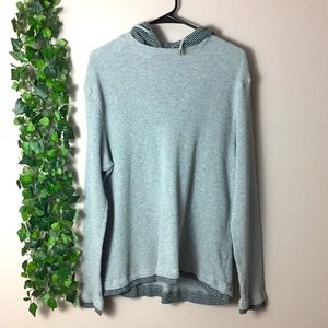 Micheal Khors grey hooded sweater sz XL